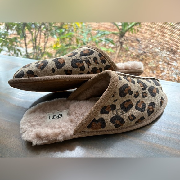 UGG Pearle Scuff slippers in Leopard print- New! 🔥 Size 9 - Picture 16 of 16